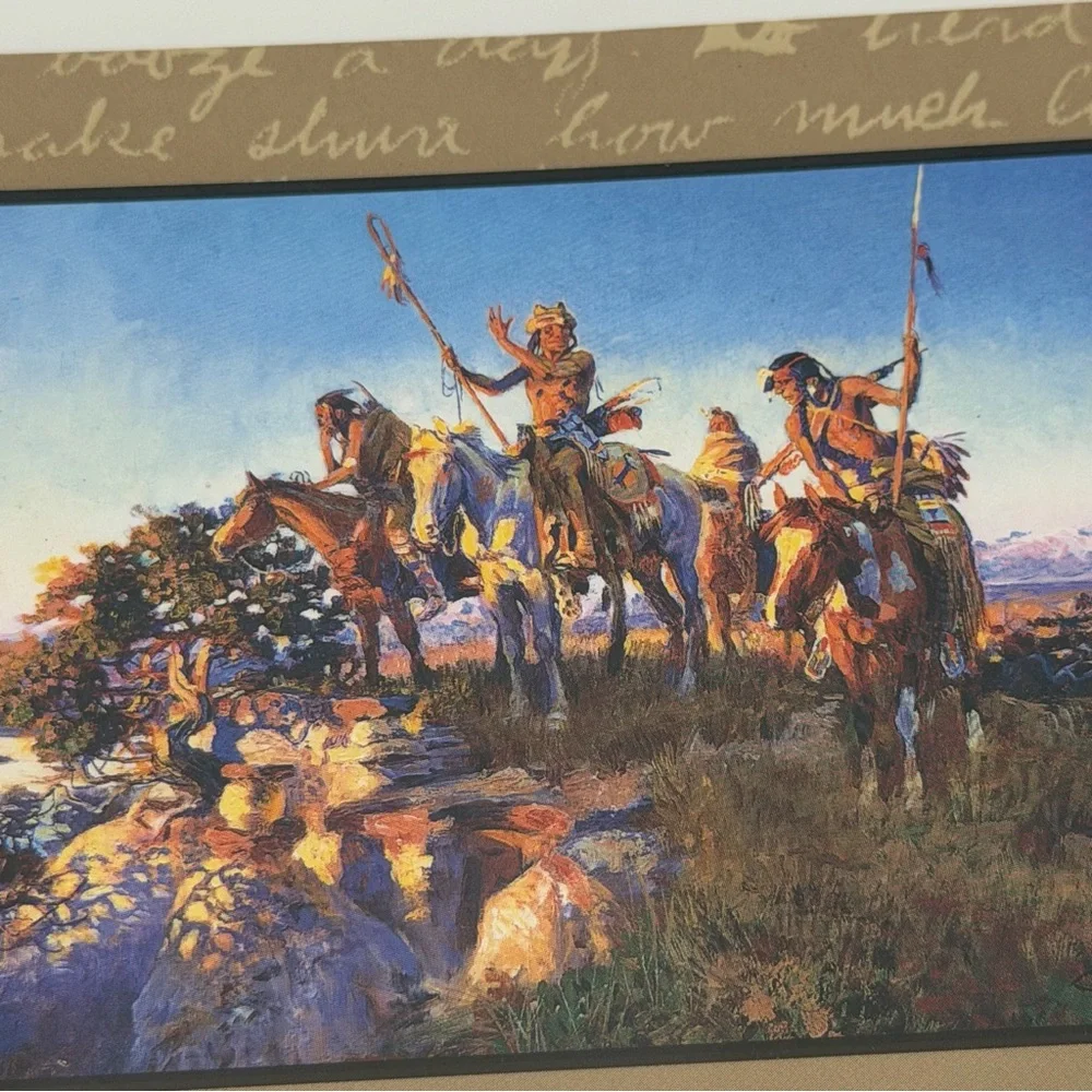 C.M. Russell Postcard Book - New Sealed